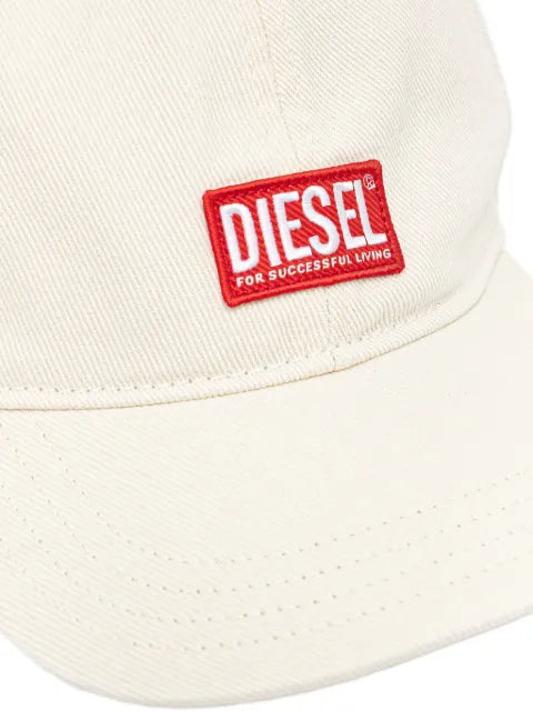 Diesel logo-patch baseball cap