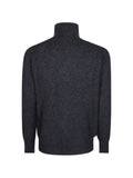 AMARÁNTO half-zip ribbed sweater