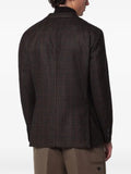 Biagio Santaniello check-pattern wool blazer
