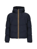 K-Way quilted hooded jacket