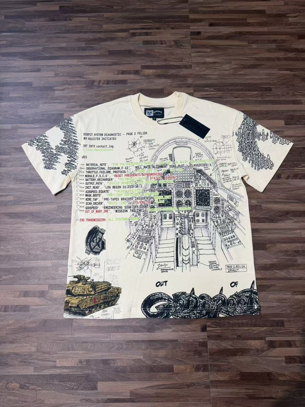 Godspeed Technical Mecha Graphic T-Shirt