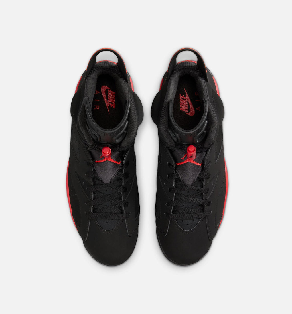 Air Jordan 6 Retro Infrared Salesman Men's Lifestyle Shoe – Black/Light Crimson