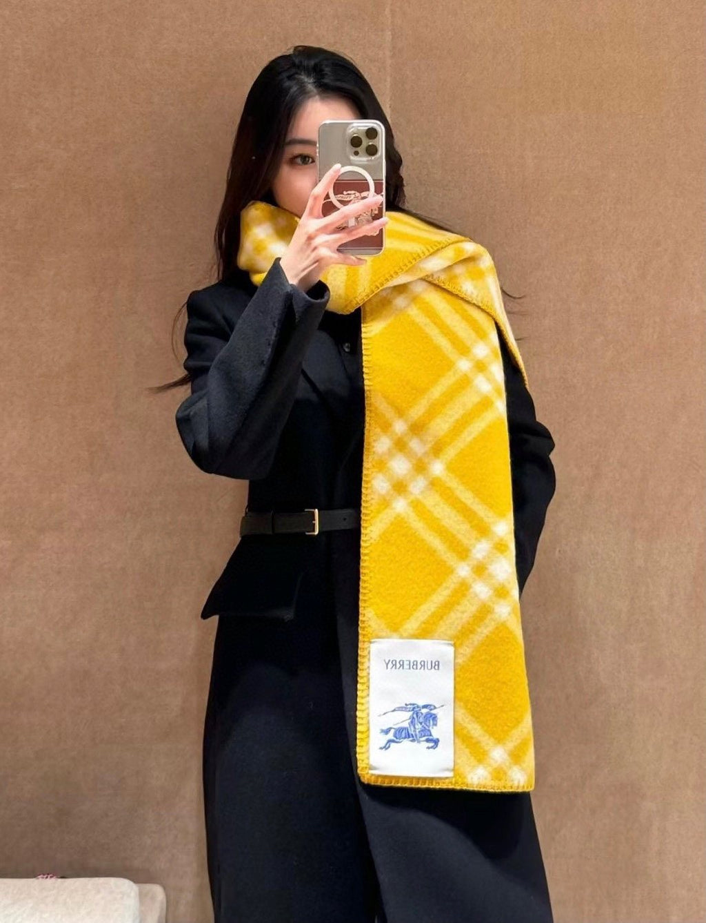 Burberry Plaid Scarf